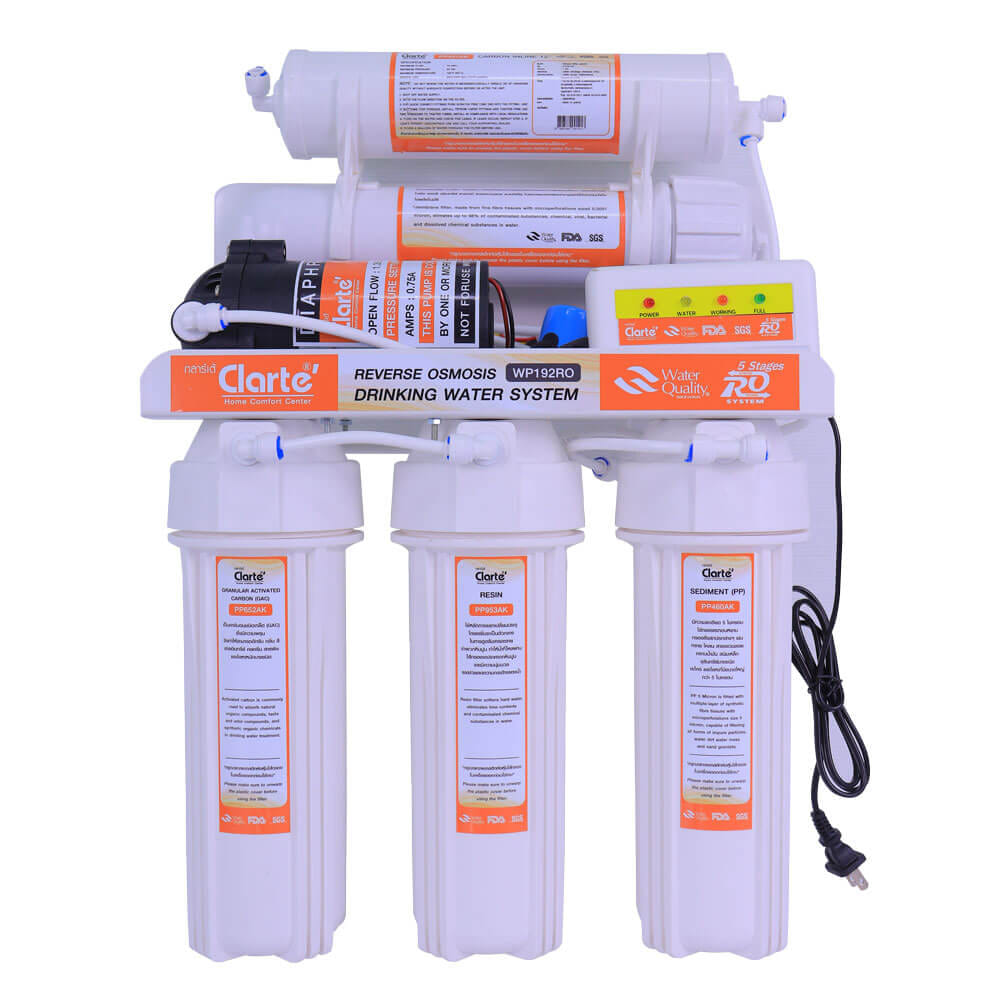 เครื่องกรองน้ำ ระบบ RO CLARTE'รุ่น WP192RO (ไม่รวมติดตั้ง-)_1